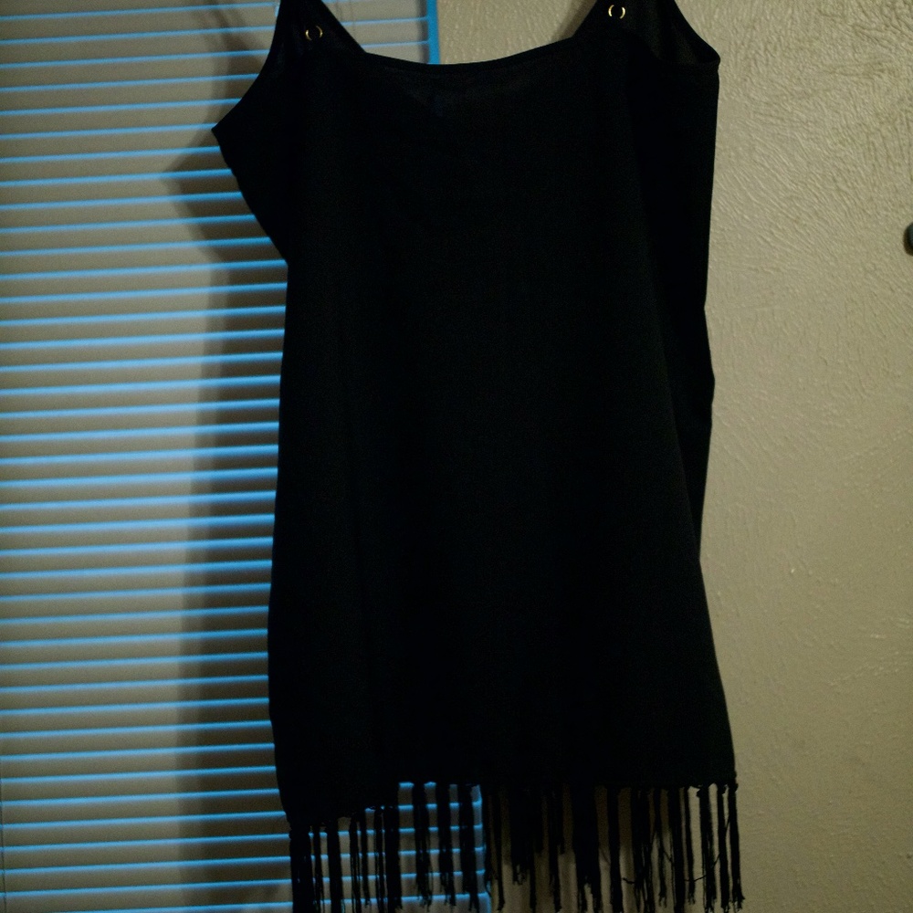 Black Tassel Dress